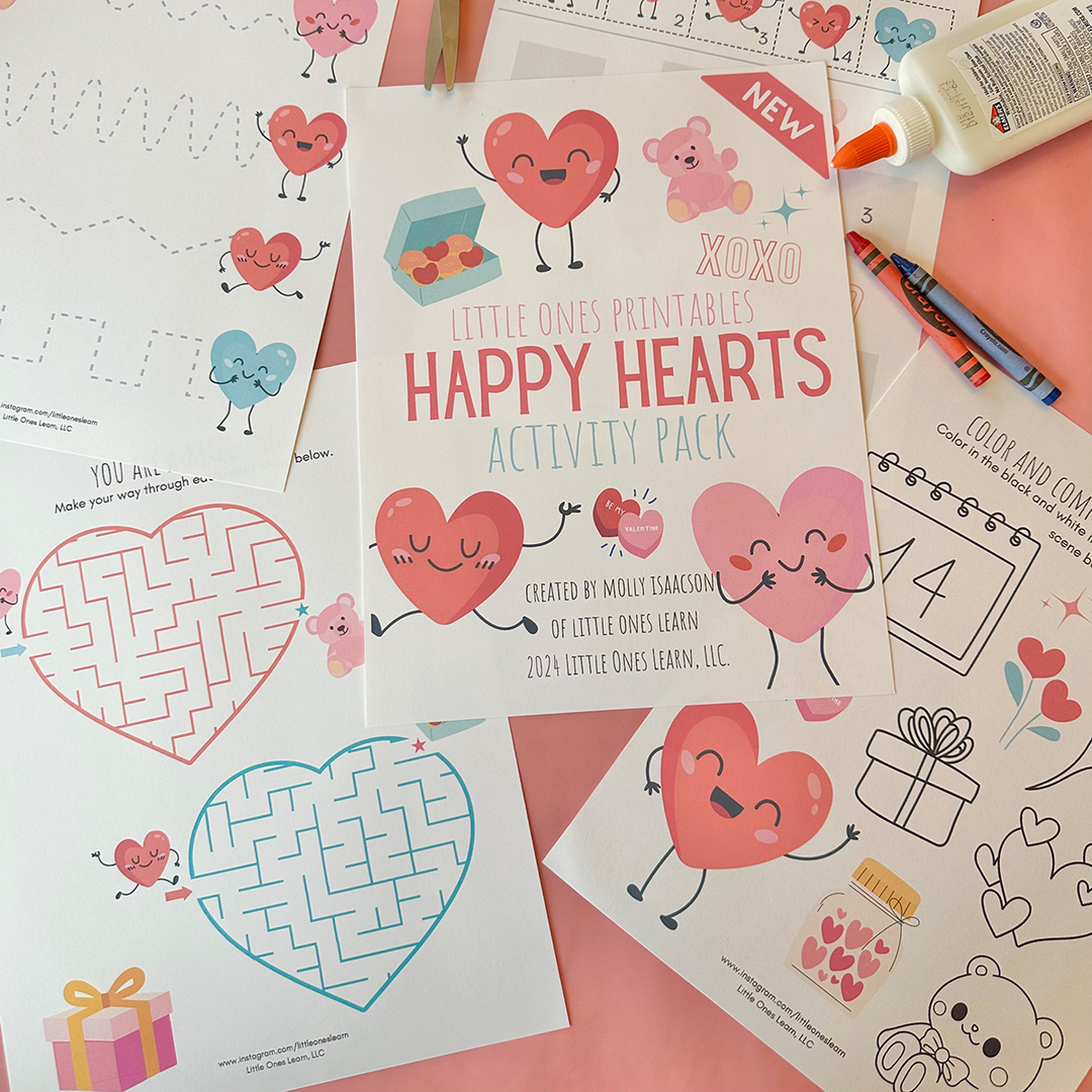 LOL Happy Hearts Activity Pack