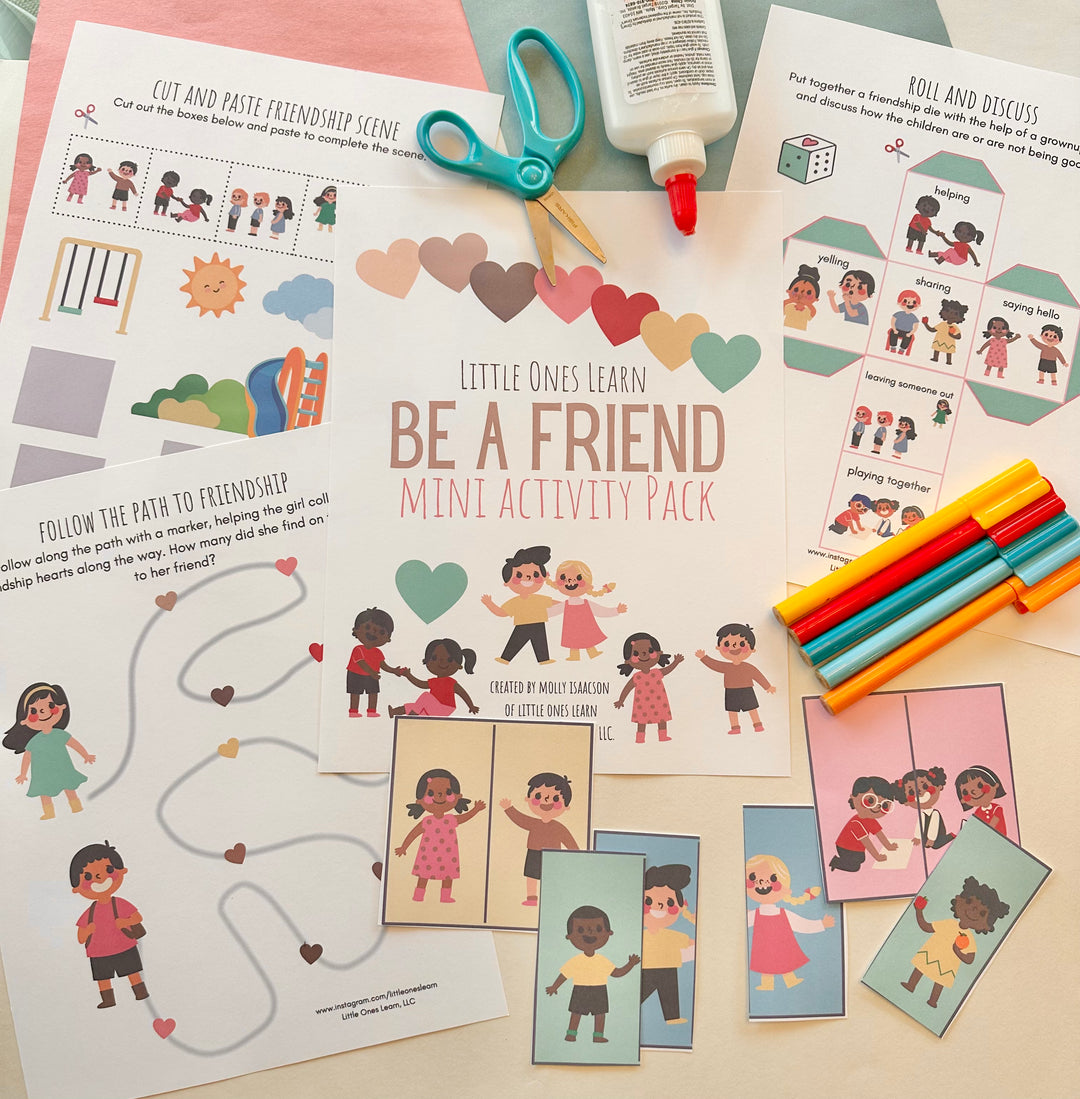 LOL Be a Friend Mini Activity Pack