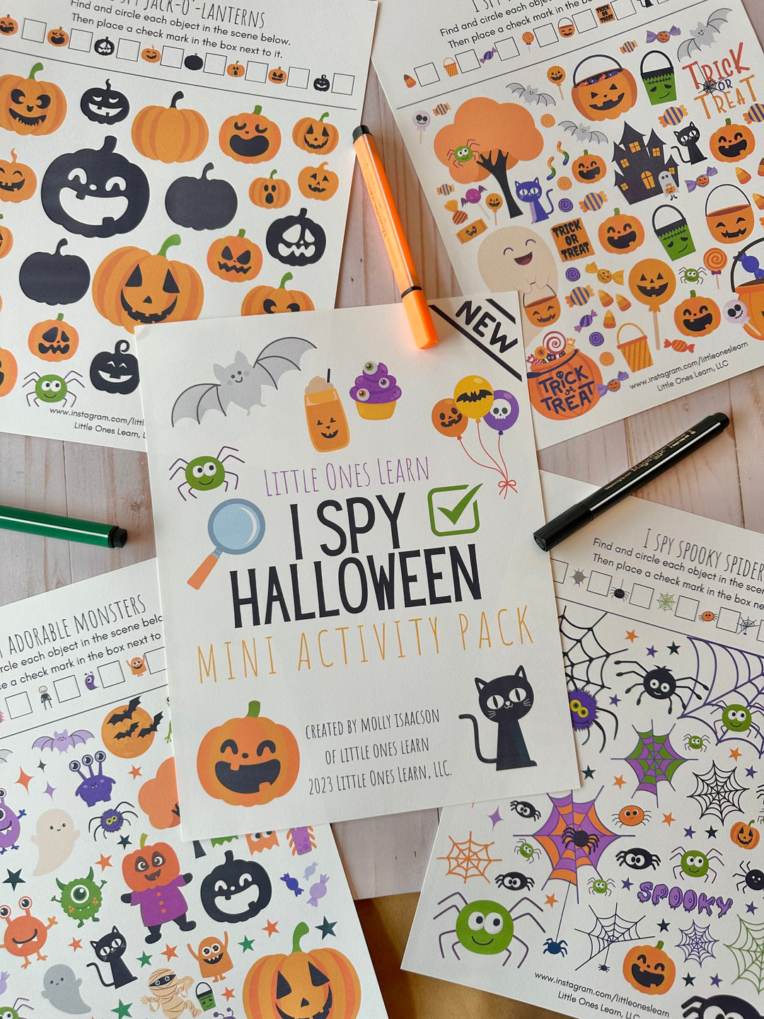 LOL I Spy Halloween Mini Activity Pack