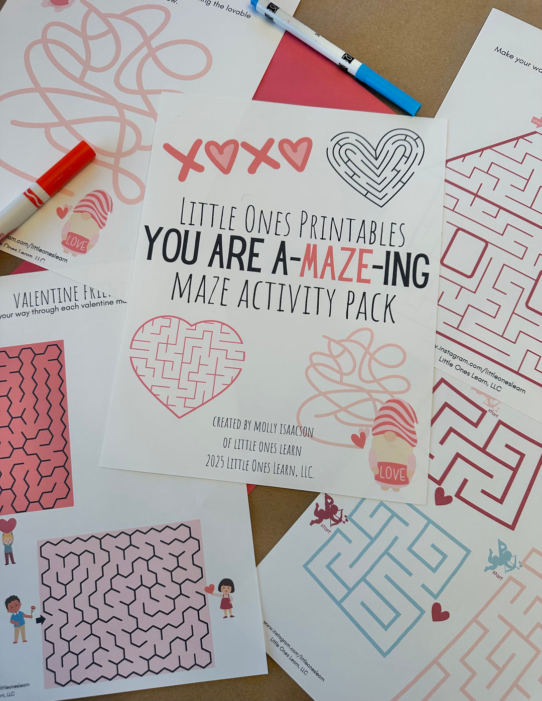 LOL You are A-MAZE-ing Activity Pack