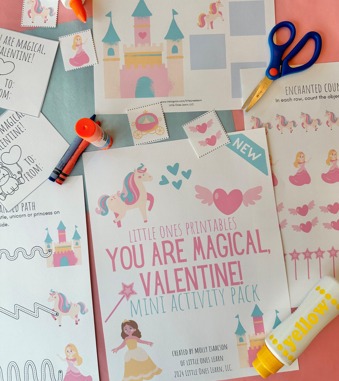 LOL You are Magical, Valentine! Mini Activity Pack